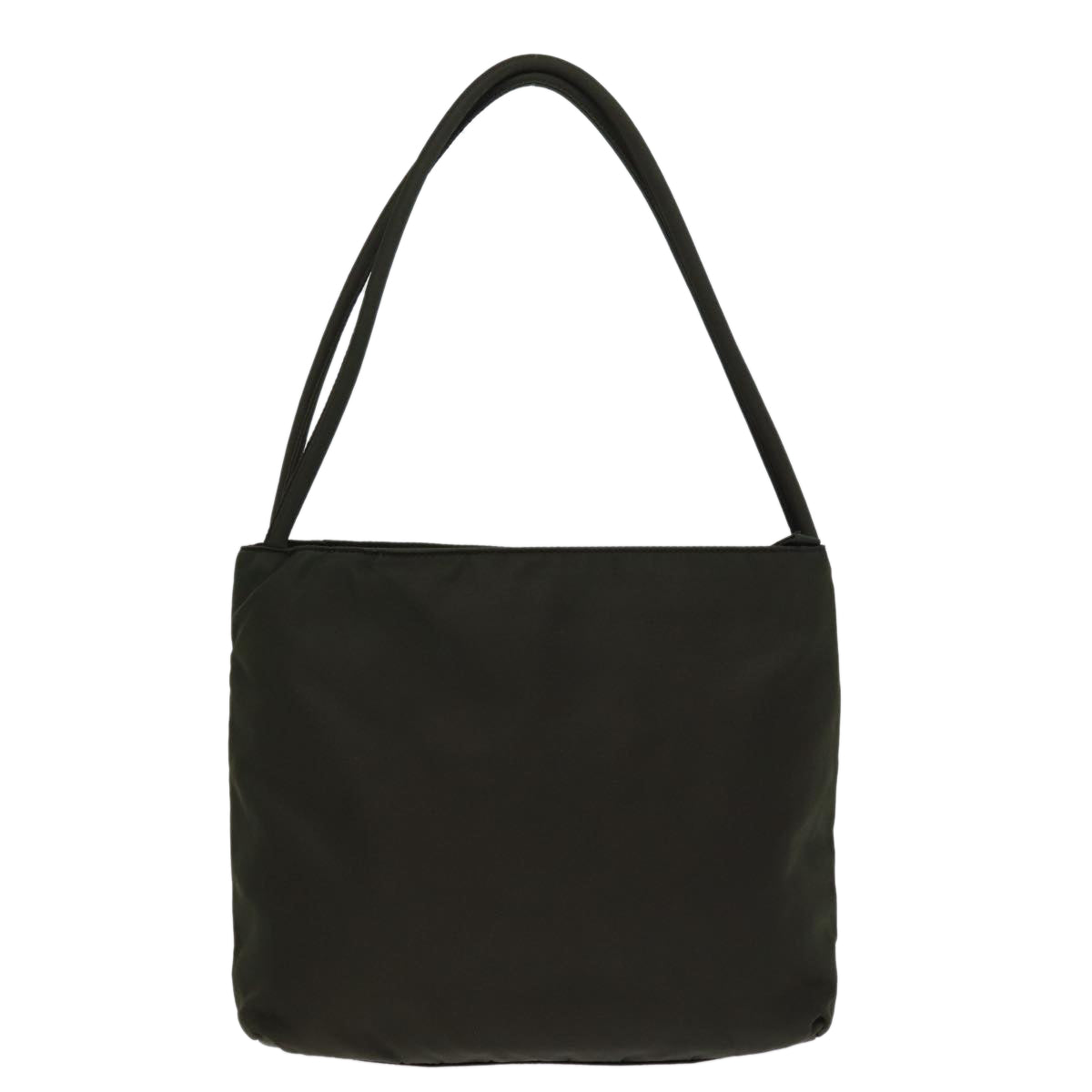 PRADA Shoulder Bag Nylon Khaki 77081