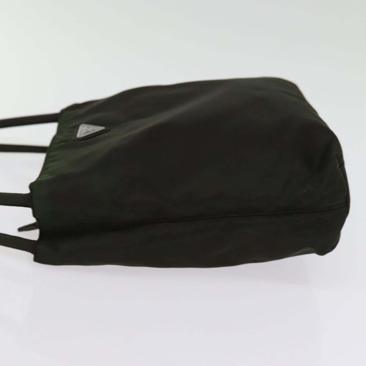 PRADA Shoulder Bag Nylon Khaki 77081