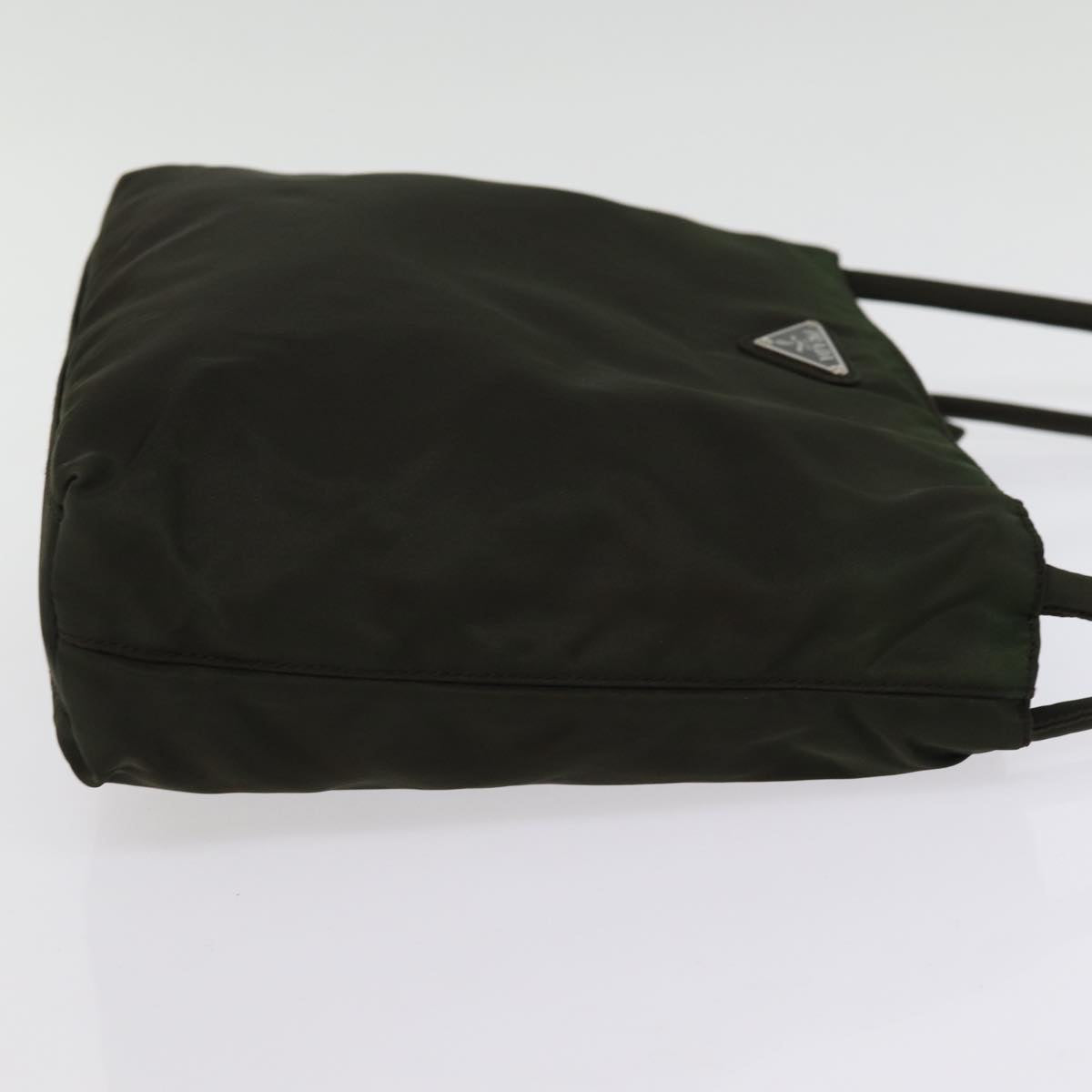PRADA Shoulder Bag Nylon Khaki 77081