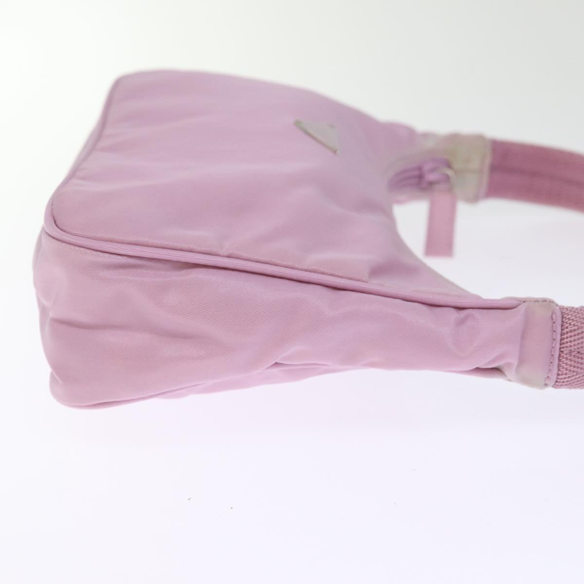 PRADA Pouch Nylon Pink 77203