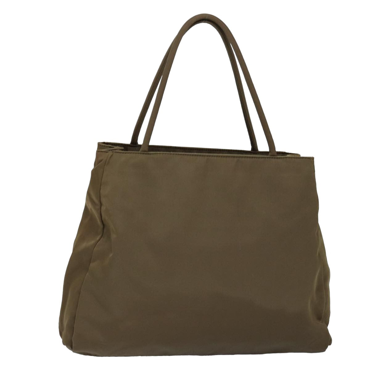 PRADA Tote Bag Nylon Khaki 77208