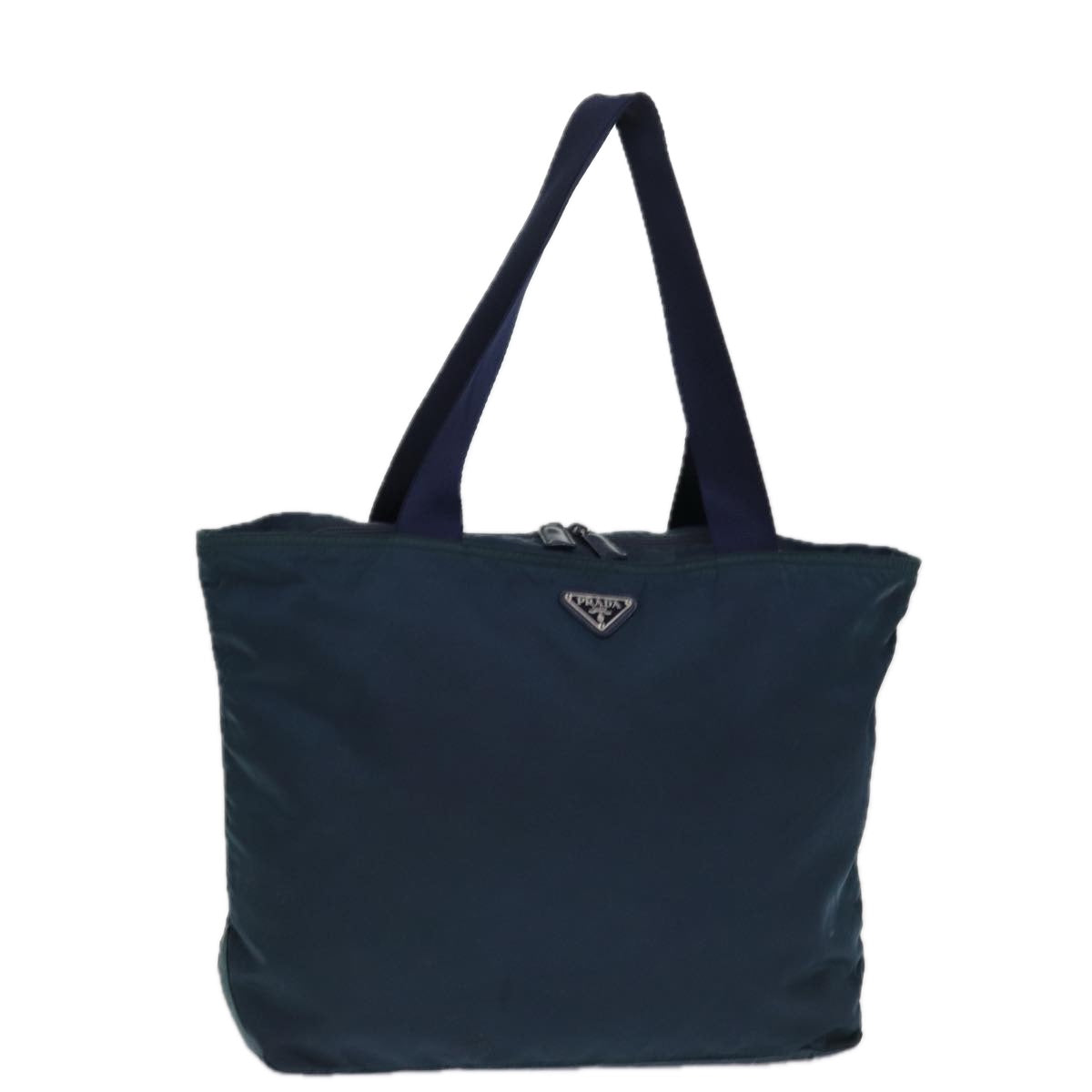 PRADA Tote Bag Nylon Navy 77231