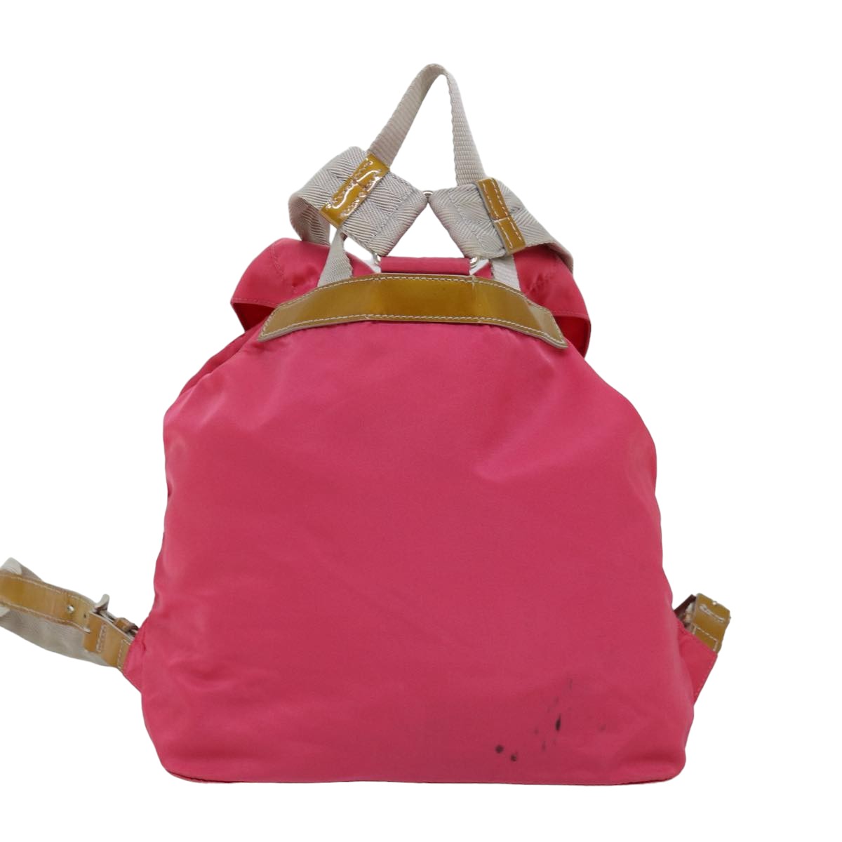 PRADA Backpack Nylon Pink 77236