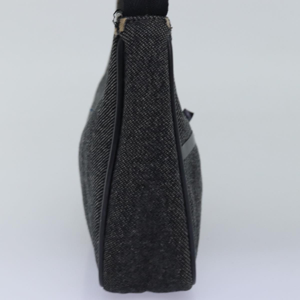 PRADA Sports Hand Bag Canvas Gray 77242
