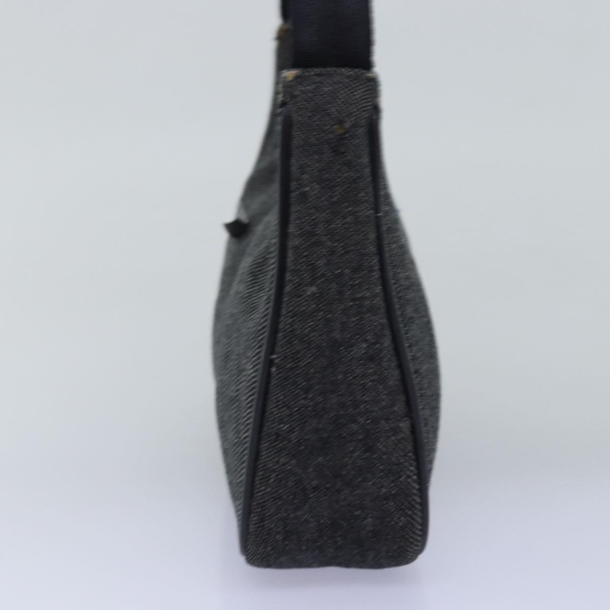 PRADA Sports Hand Bag Canvas Gray 77242