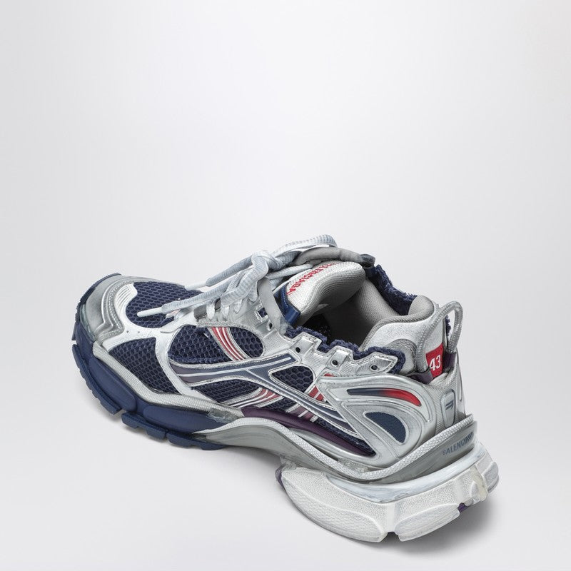 Balenciaga Sneaker Runner Silver/Blue/Red Men