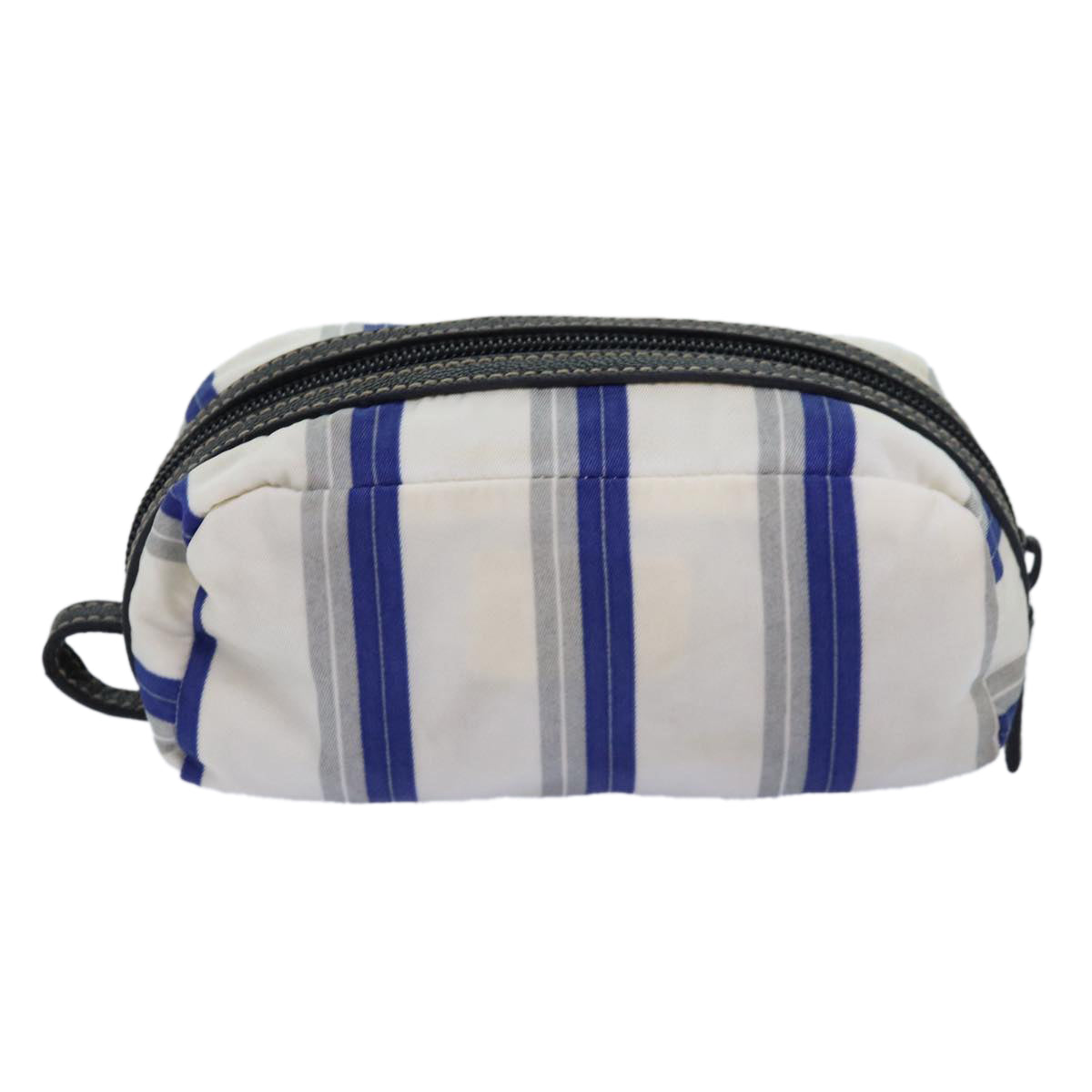 PRADA Pouch Nylon White 77336