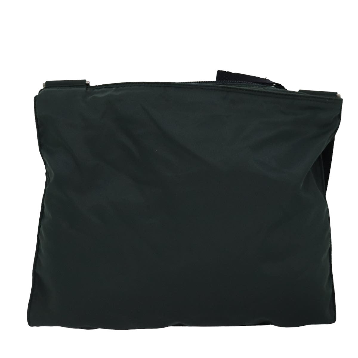 PRADA Shoulder Bag Nylon Khaki 77345