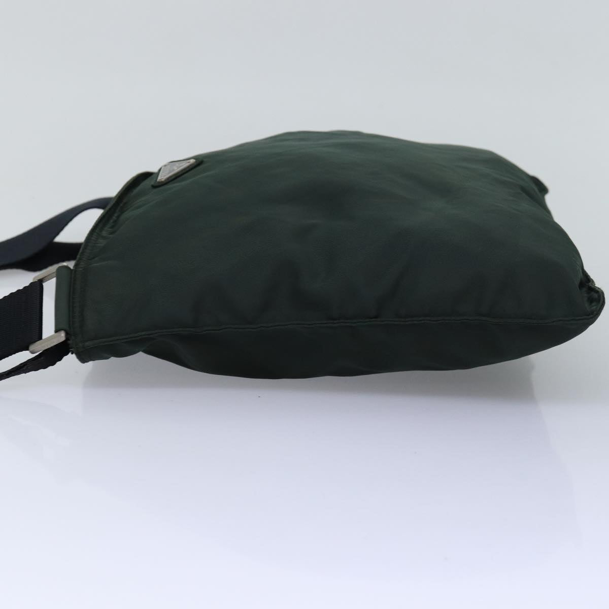 PRADA Shoulder Bag Nylon Khaki 77345