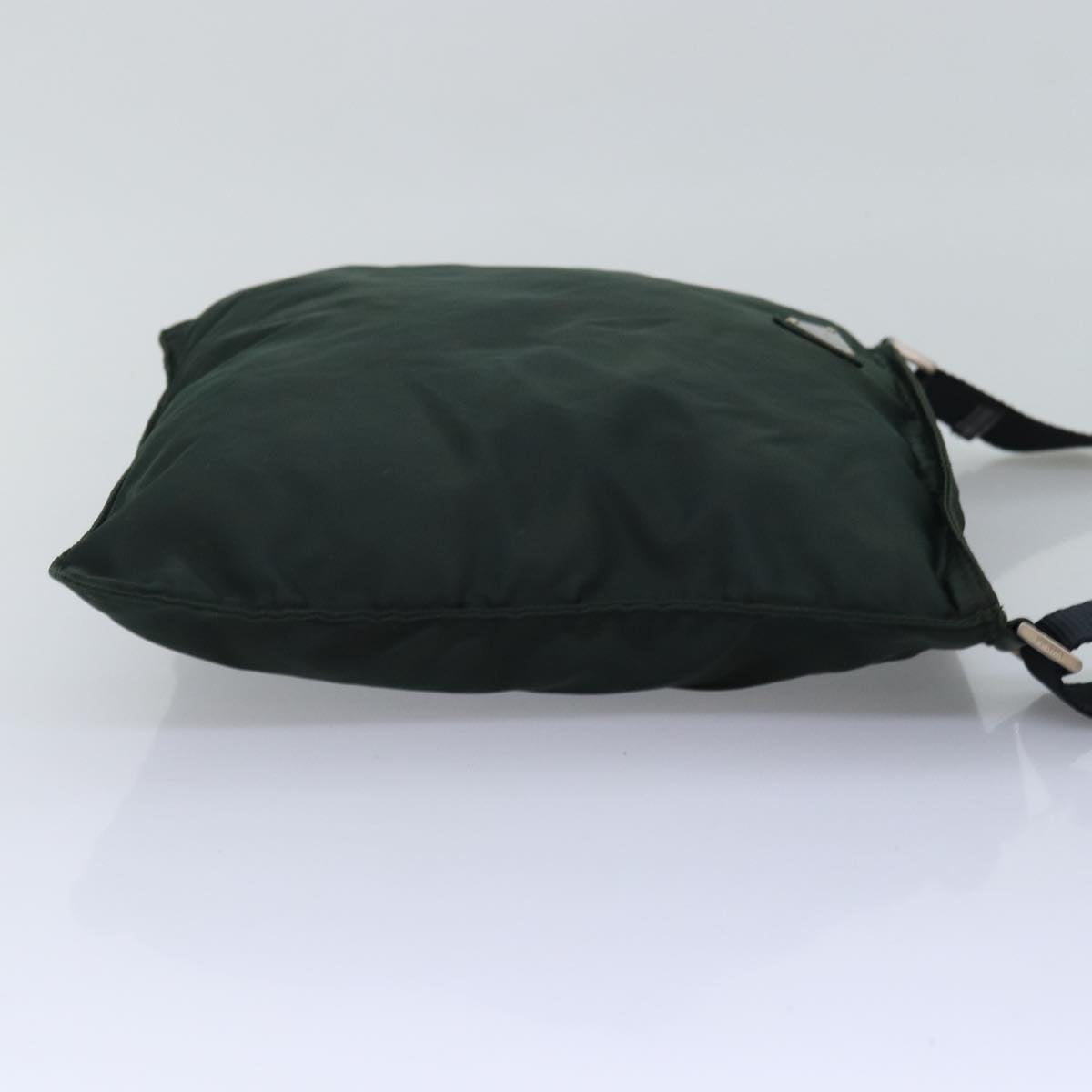 PRADA Shoulder Bag Nylon Khaki 77345