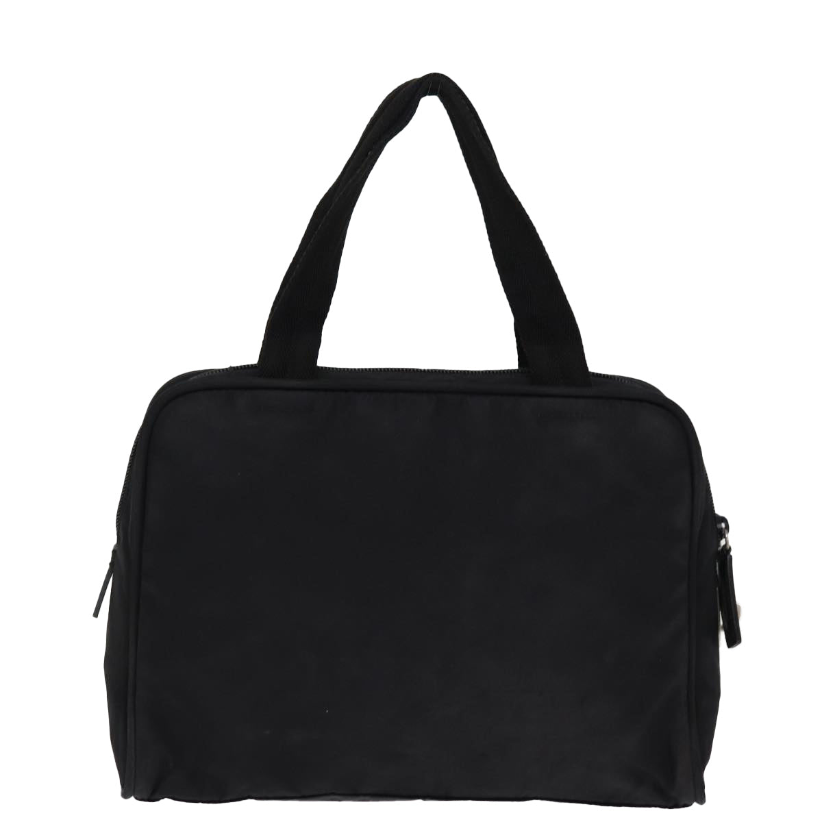 PRADA Hand Bag Nylon Black 77349