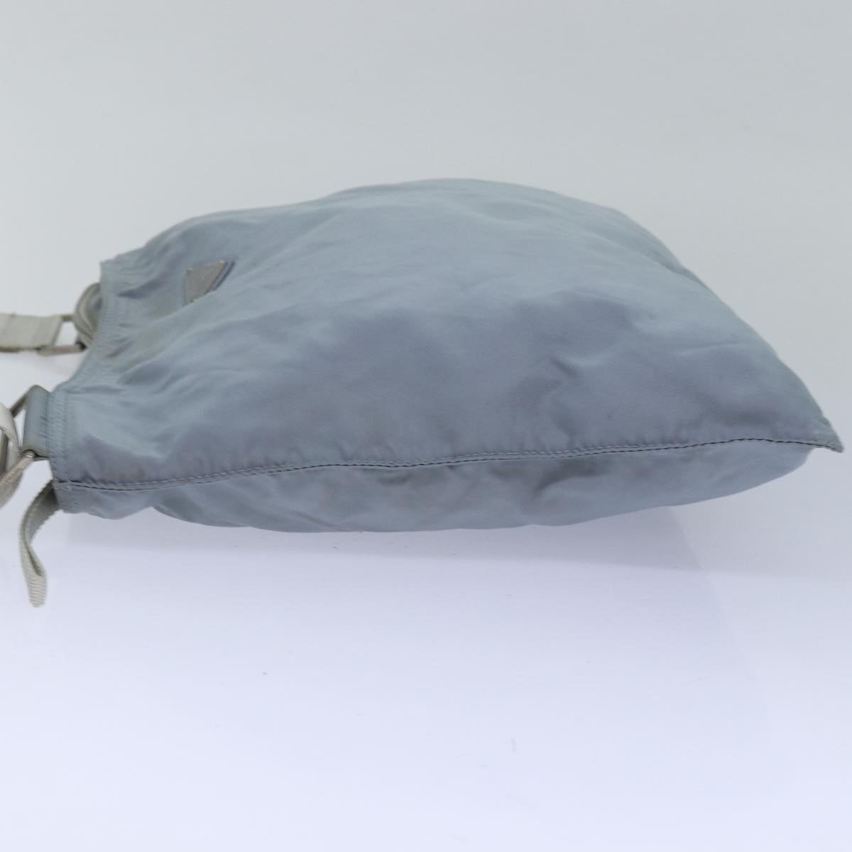 PRADA Shoulder Bag Nylon Light Blue 77634