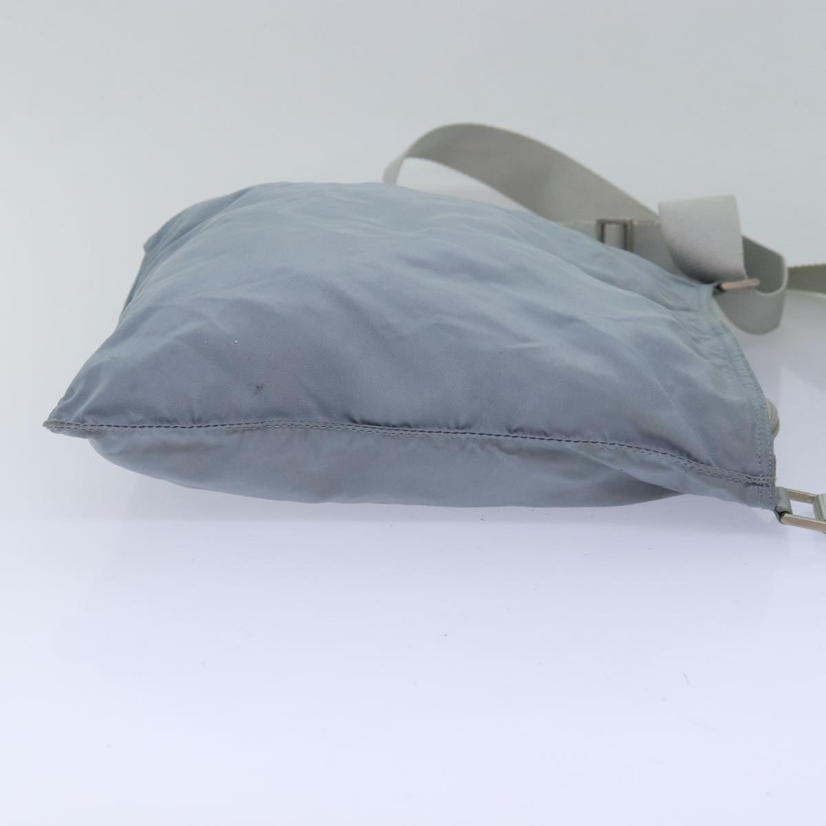 PRADA Shoulder Bag Nylon Light Blue 77634
