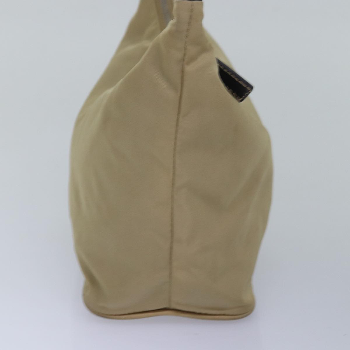 PRADA Accessory Pouch Nylon Beige 77764