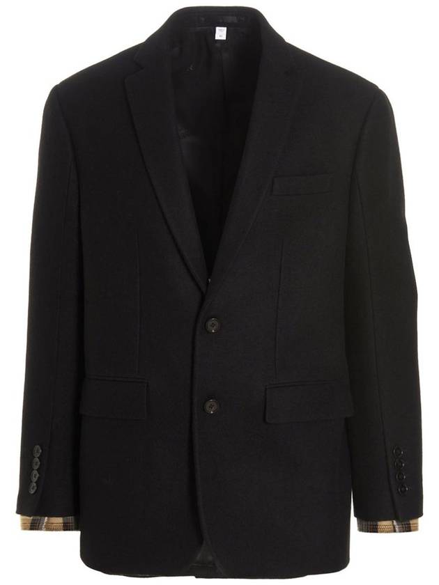 Burberry Suit Jacket 8061069BLACK Black