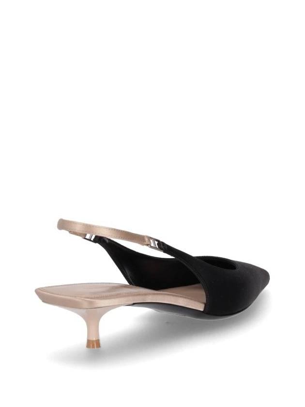 Saint Laurent Women's Cherish Sling Back Pumps Heels Black
