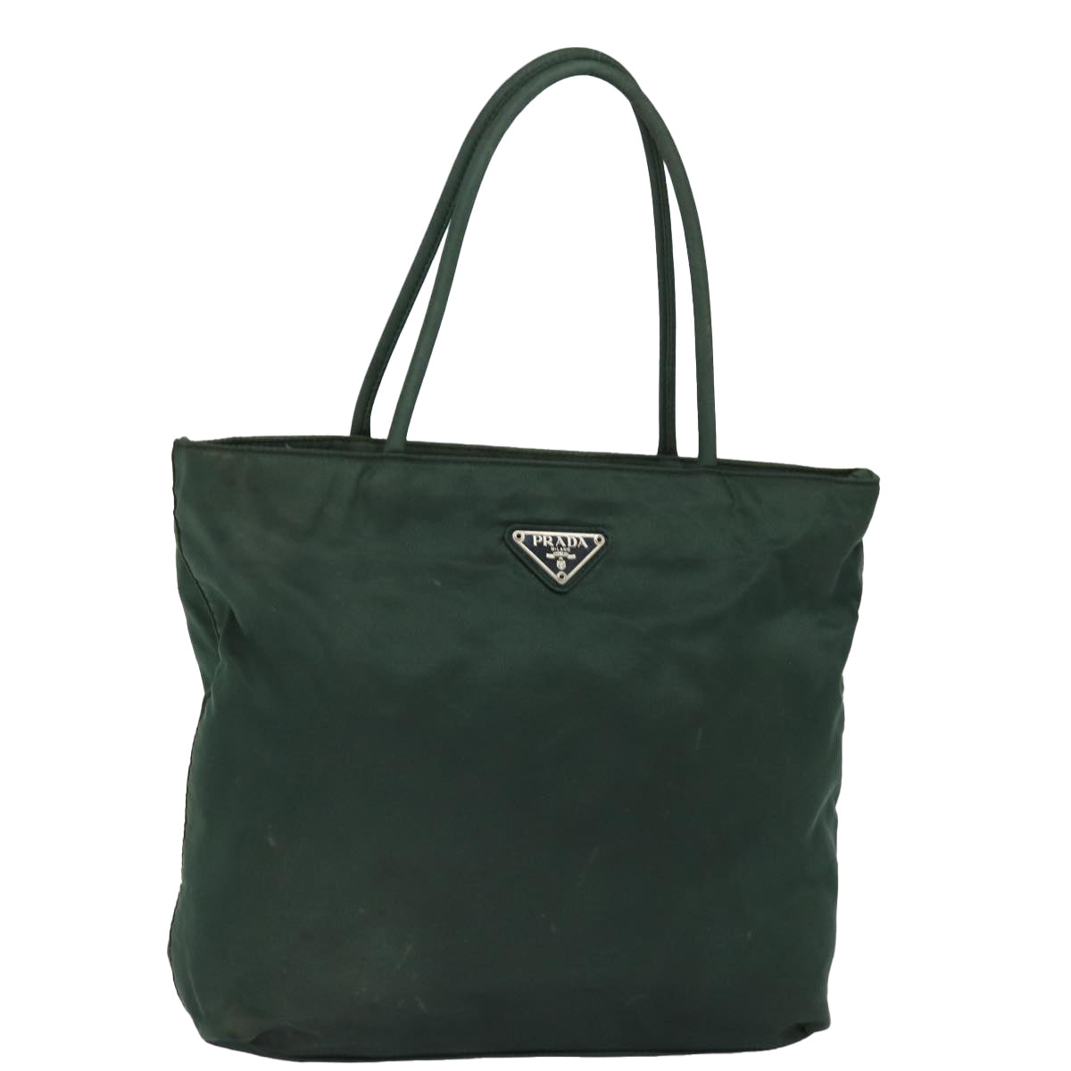 PRADA Hand Bag Nylon Green 78266