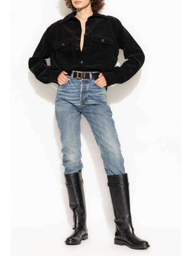 Saint Laurent SAINT LAURENT FALL OVERSHIRT VENIZIA WORK