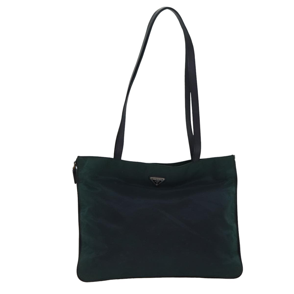 PRADA Shoulder Bag Nylon Khaki 78482