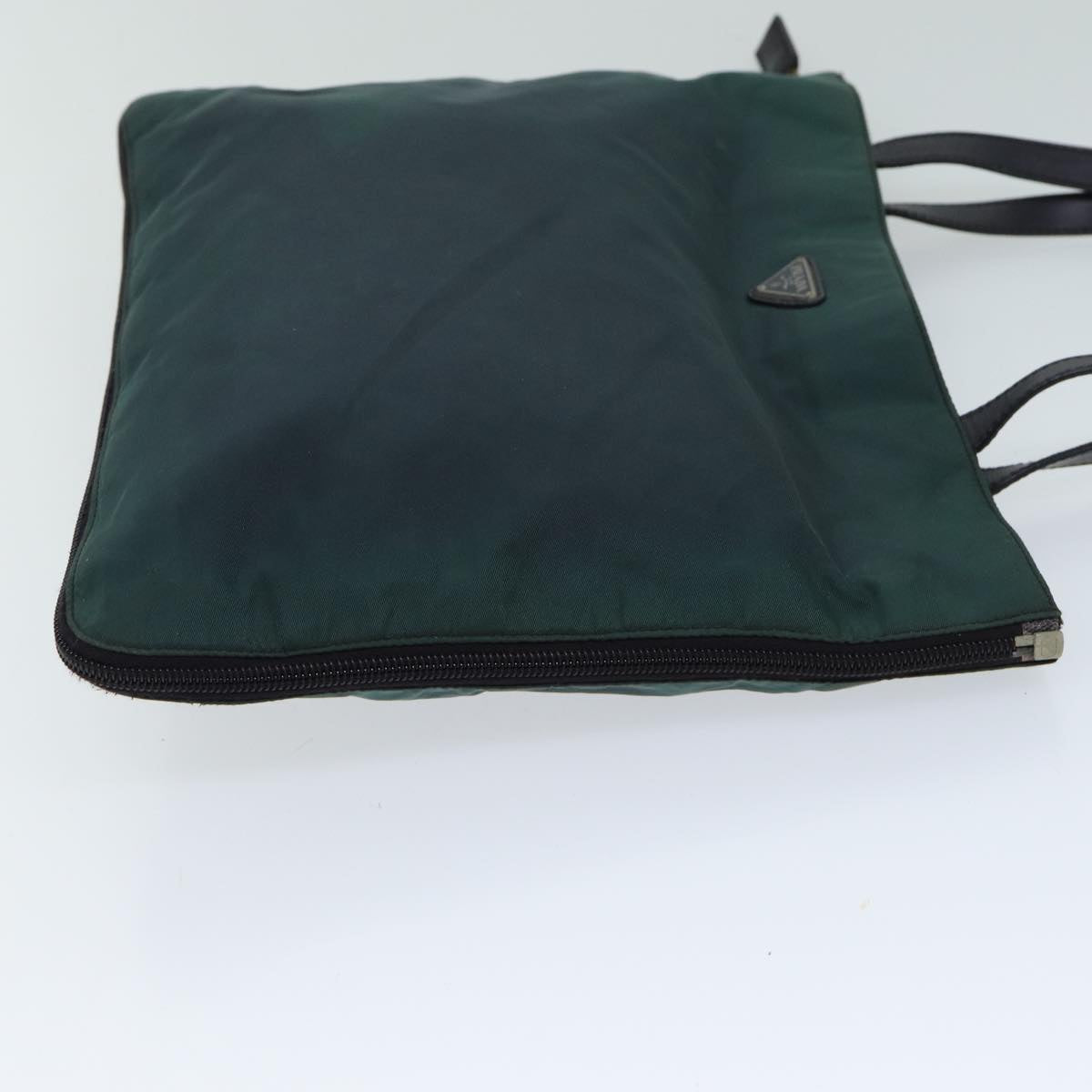 PRADA Shoulder Bag Nylon Khaki 78482