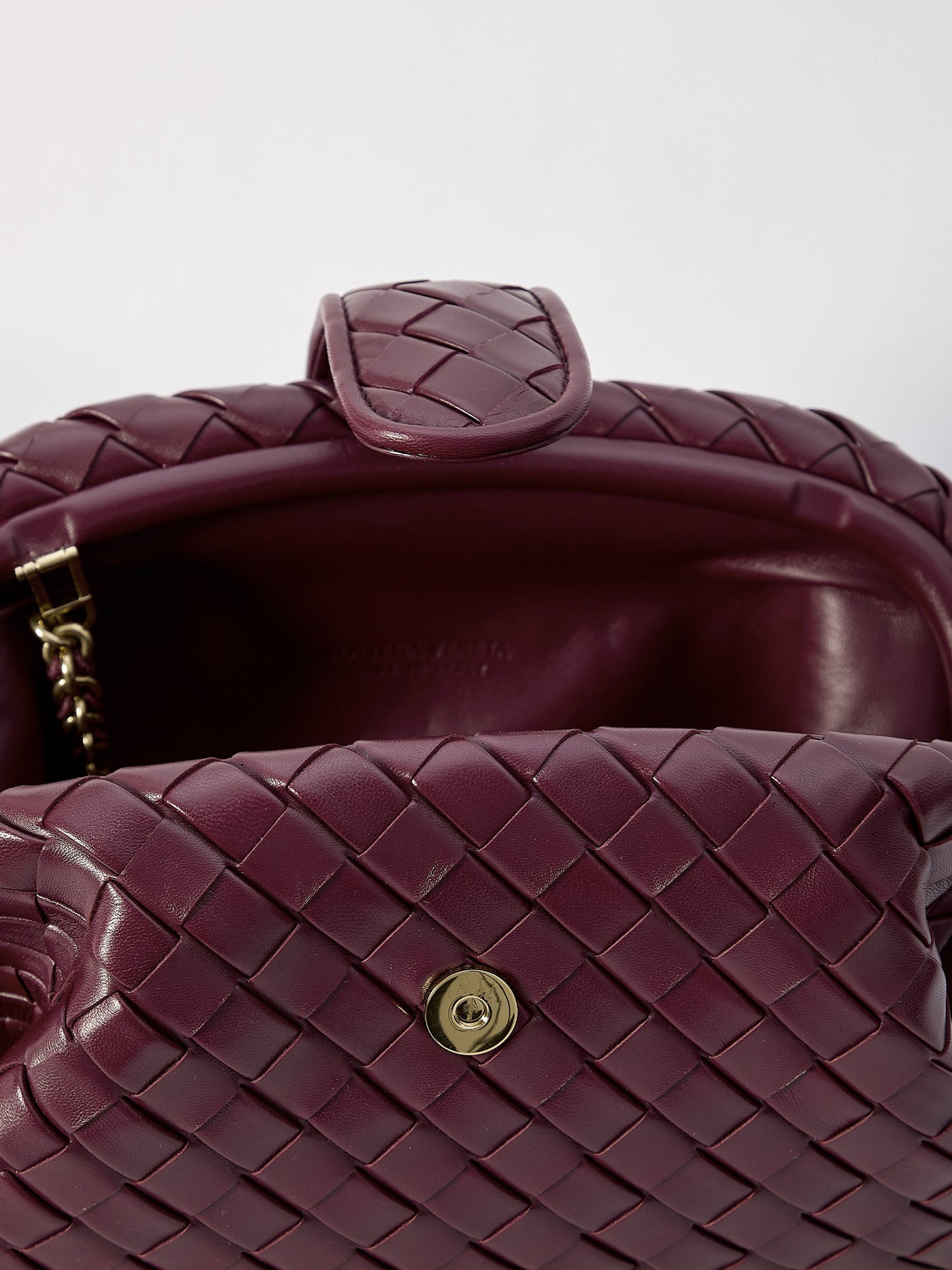 BOTTEGA VENETA Mini 1980 Handbag with Padded Leather Design