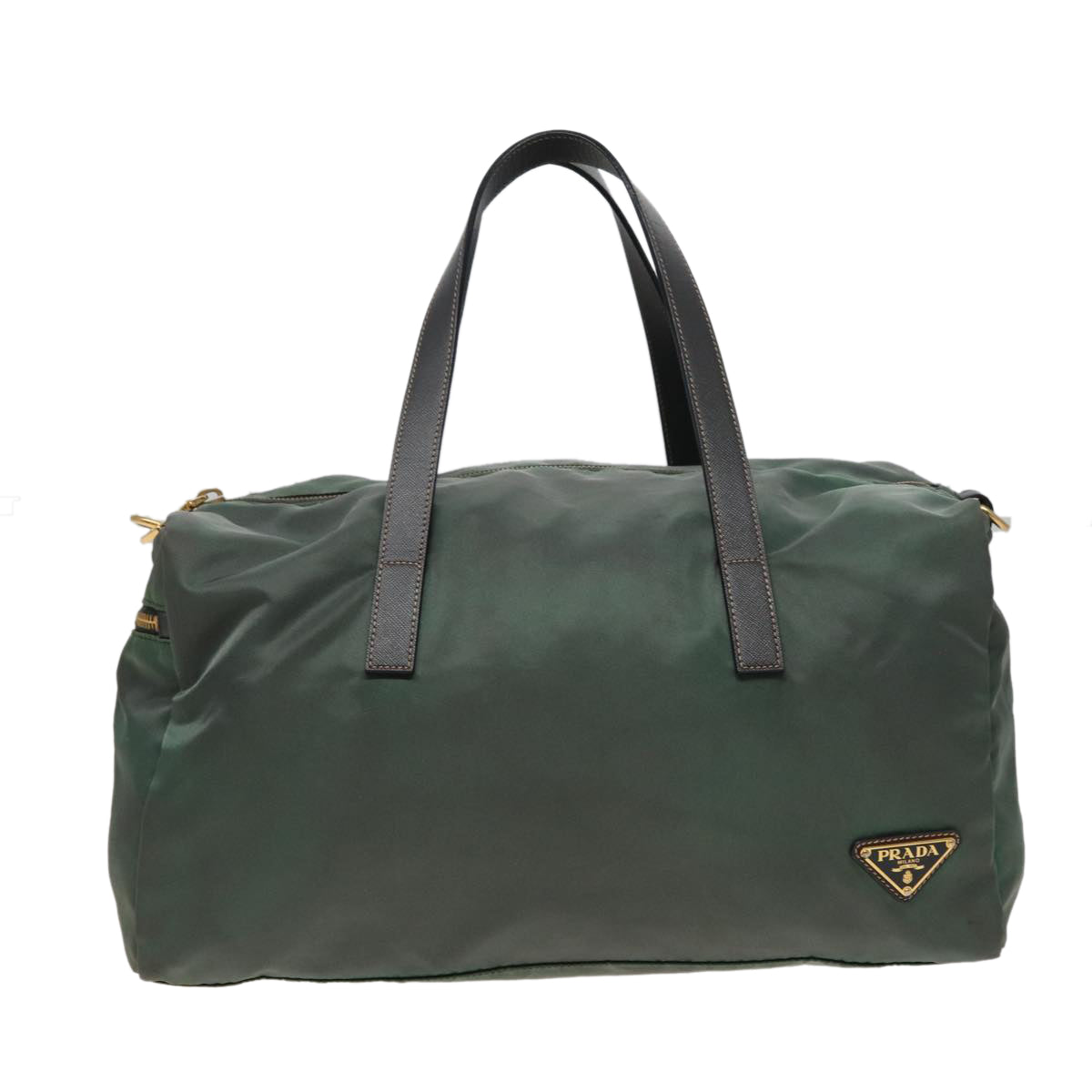 PRADA Shoulder Bag Nylon 2way Khaki 78809