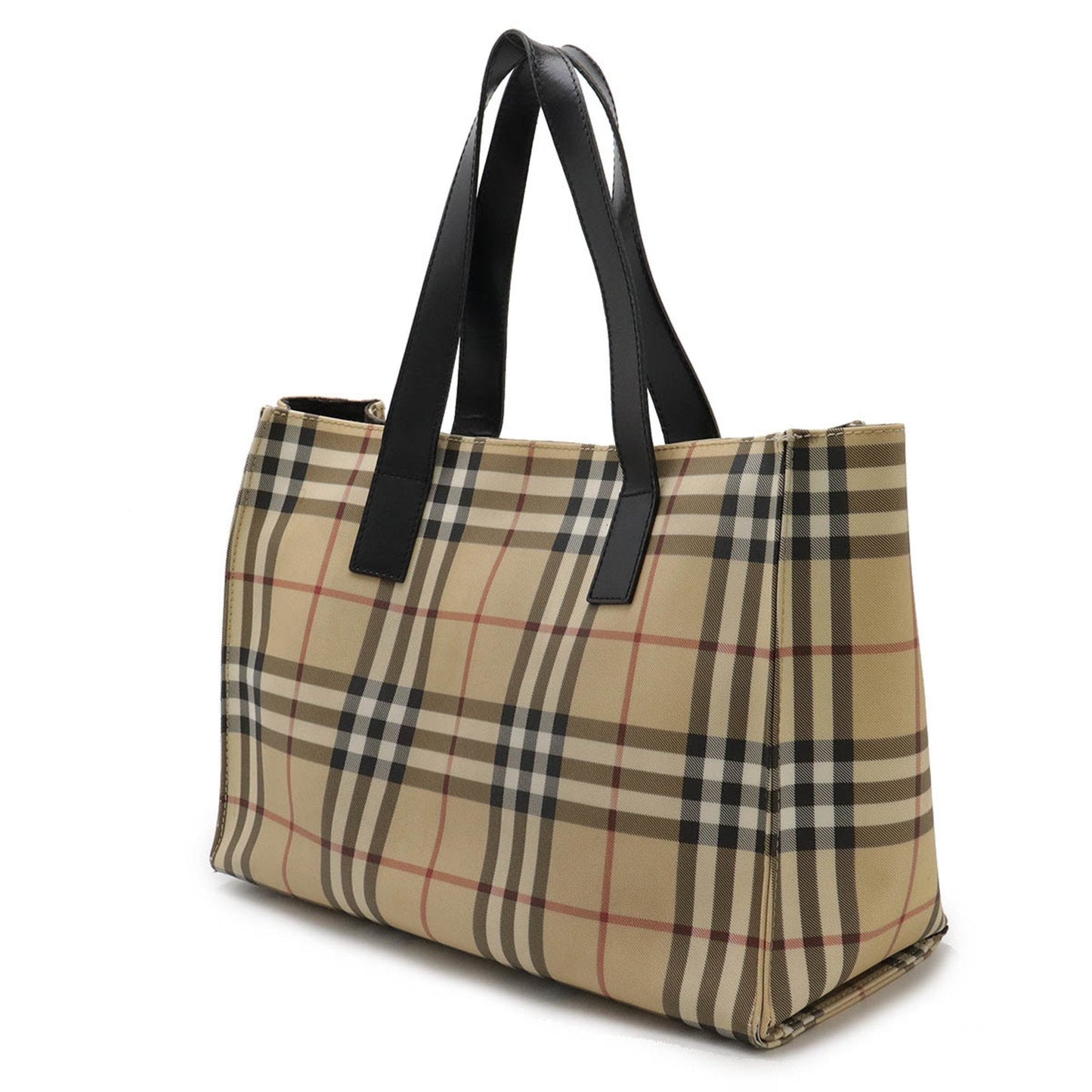 Burberry Pvc Leather Tote Bag ()