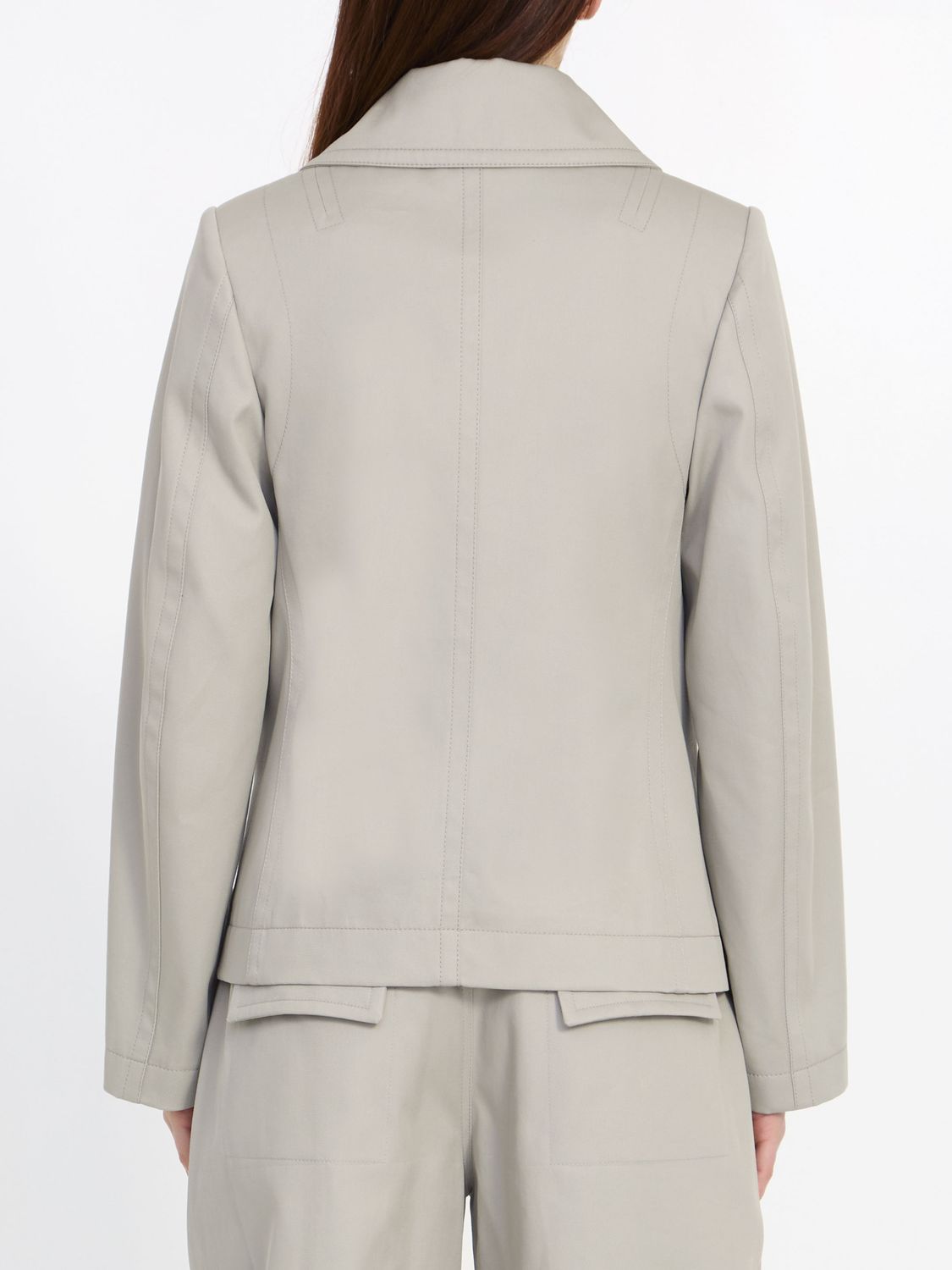 BOTTEGA VENETA Double-Breasted Peacoat (Size 40)