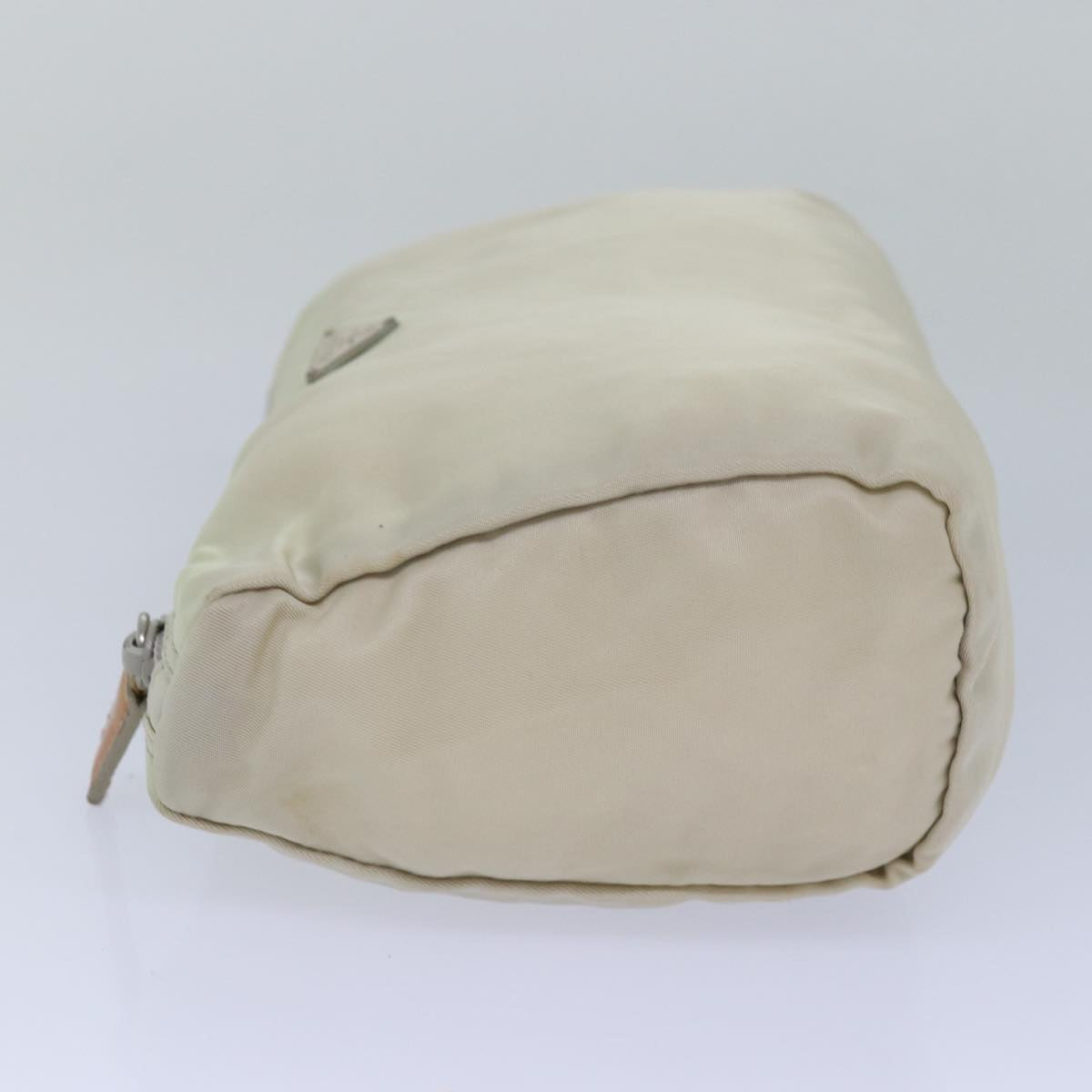 PRADA Pouch Nylon Cream 79280