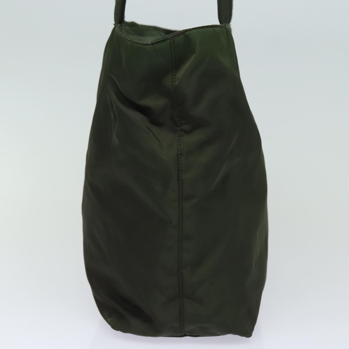 PRADA Tote Bag Nylon Khaki 79365