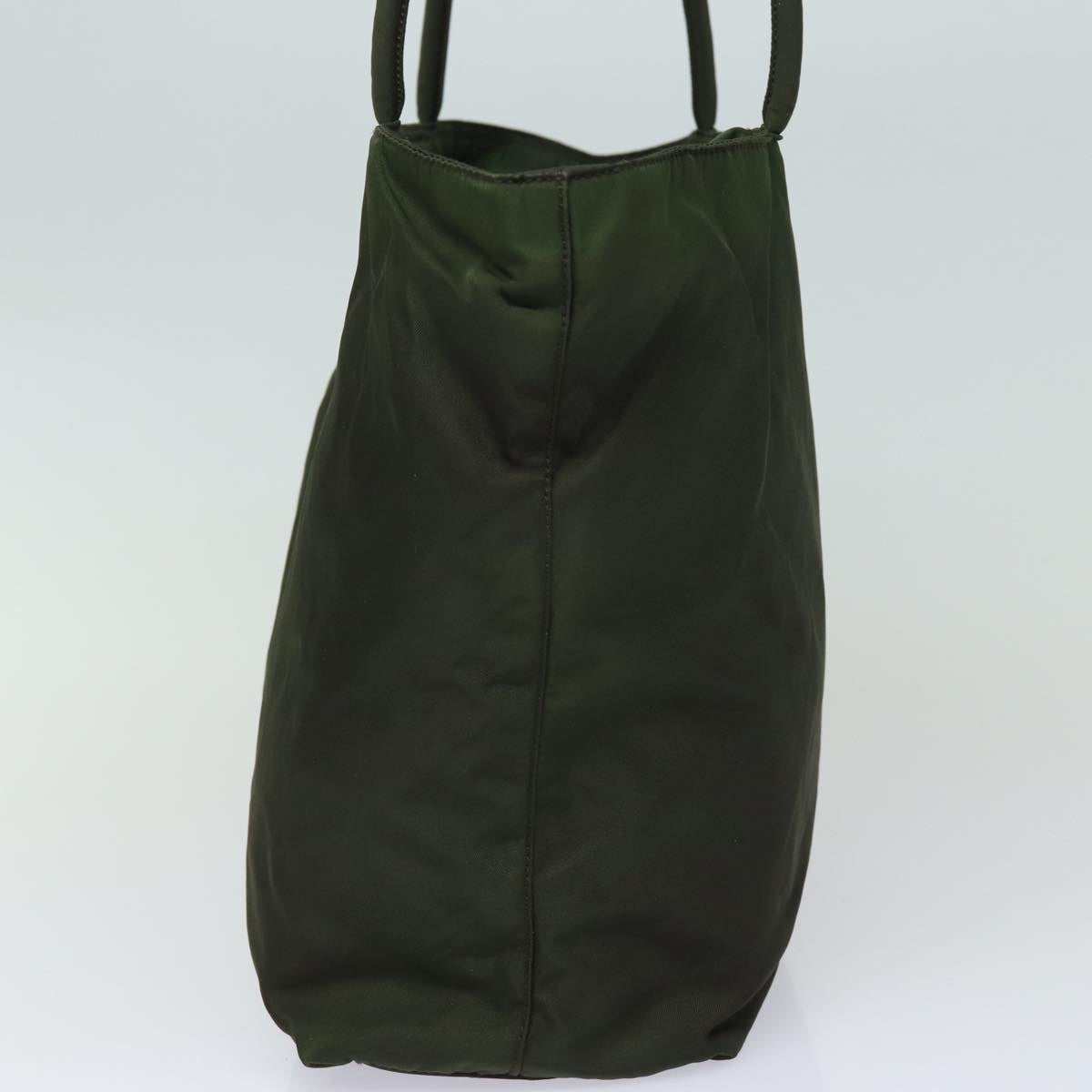 PRADA Tote Bag Nylon Khaki 79365