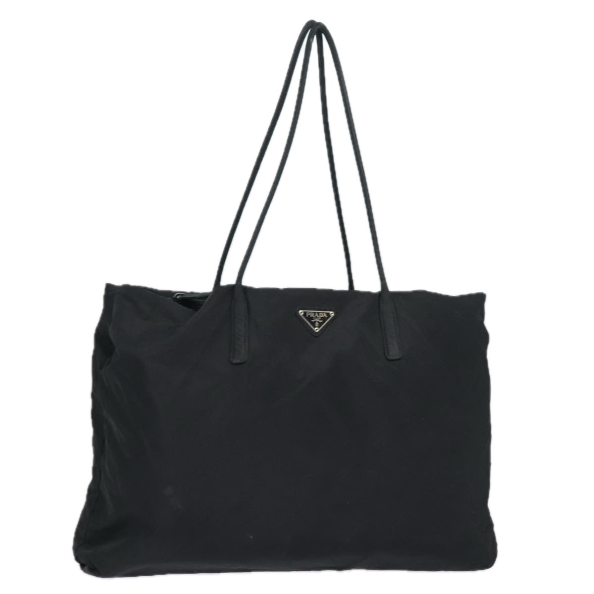 PRADA Tote Bag Nylon Black 79431