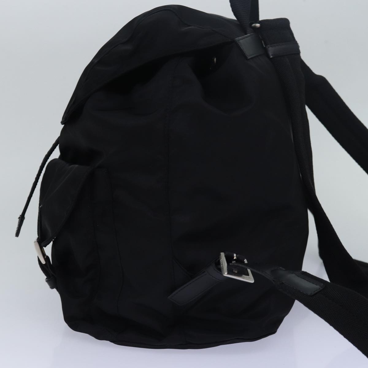 PRADA Backpack Nylon Black 79433A