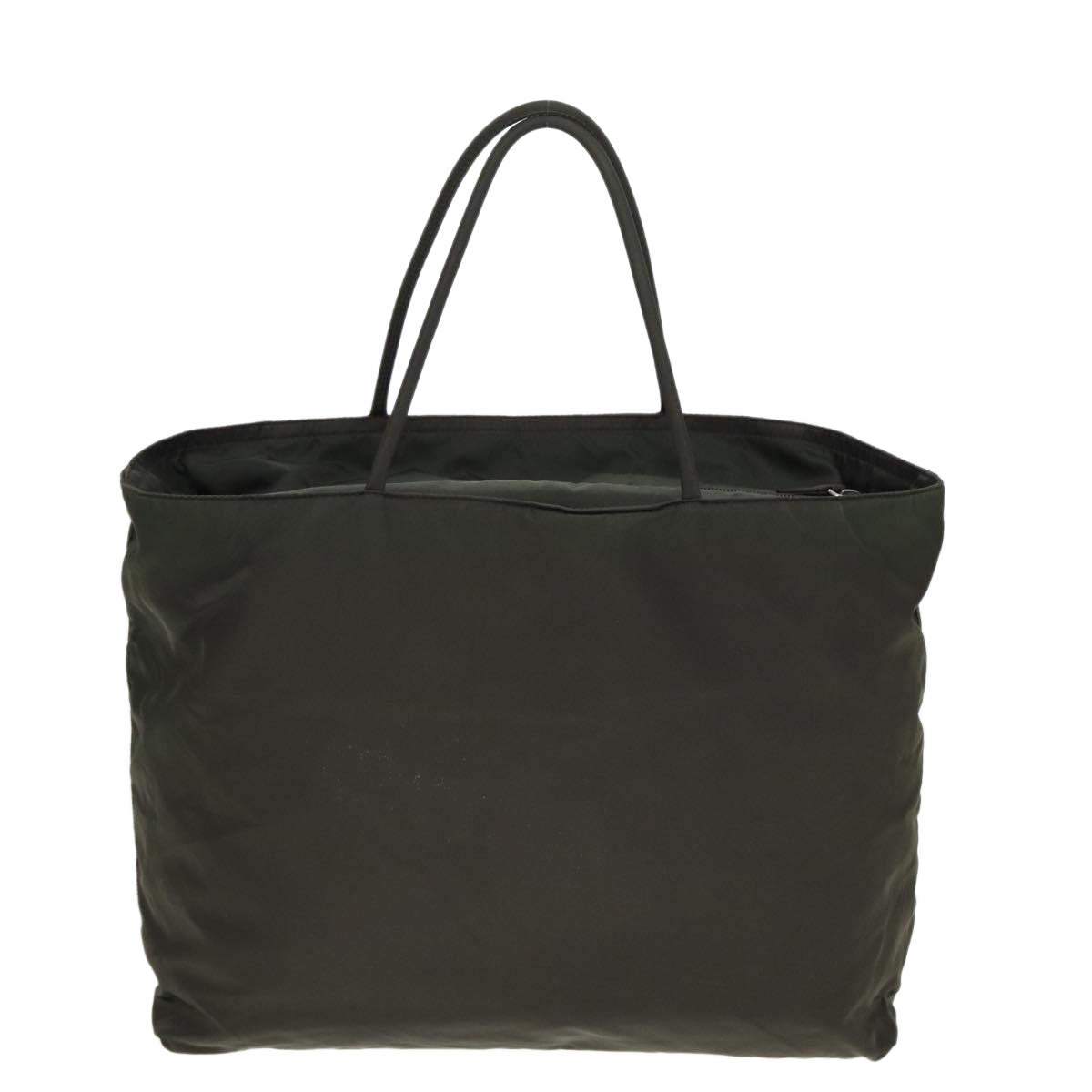 PRADA Hand Bag Nylon Khaki 79523