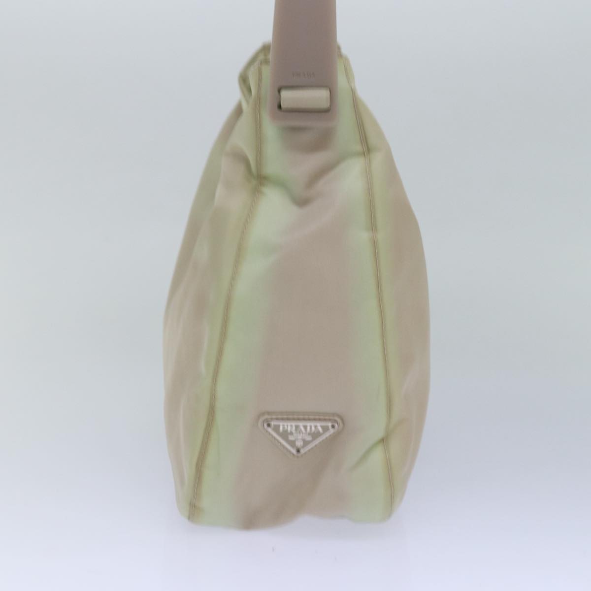 PRADA Shoulder Bag Nylon Beige 79553