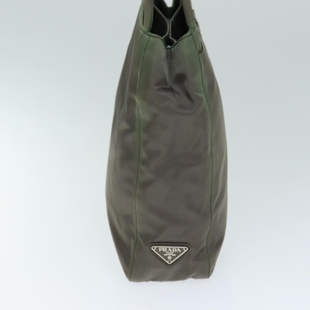 PRADA Tote Bag Nylon Gray 79634