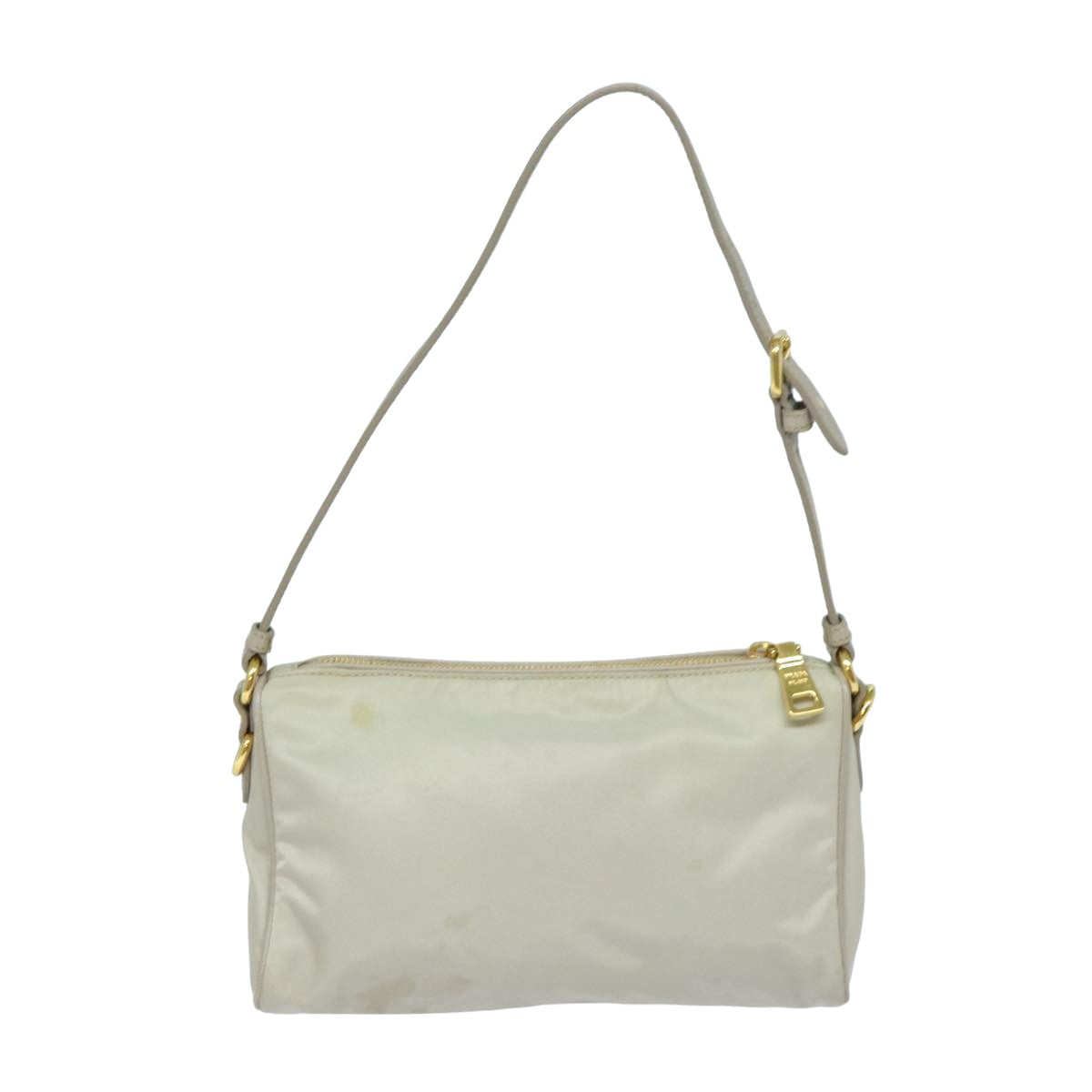 PRADA Shoulder Bag Nylon Gray 79819