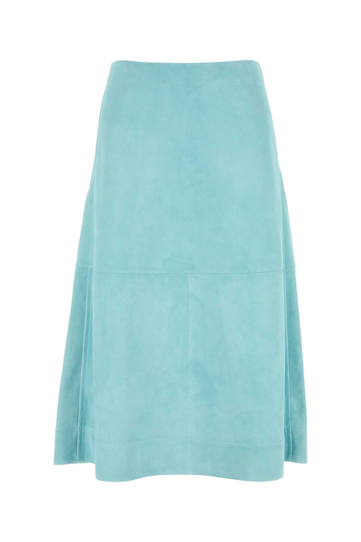 BOTTEGA VENETA Suede Mini Skirt for Women