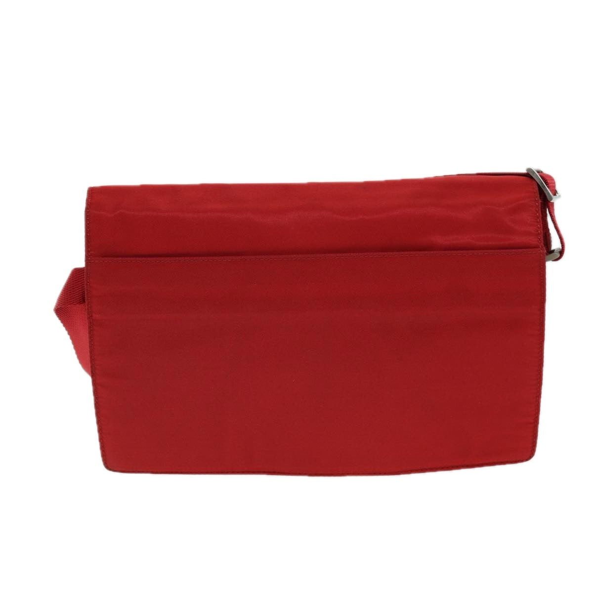PRADA Shoulder Bag Nylon Red 79904