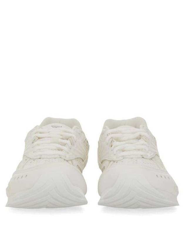Bottega Veneta Orbit Mesh Low Top Sneakers White