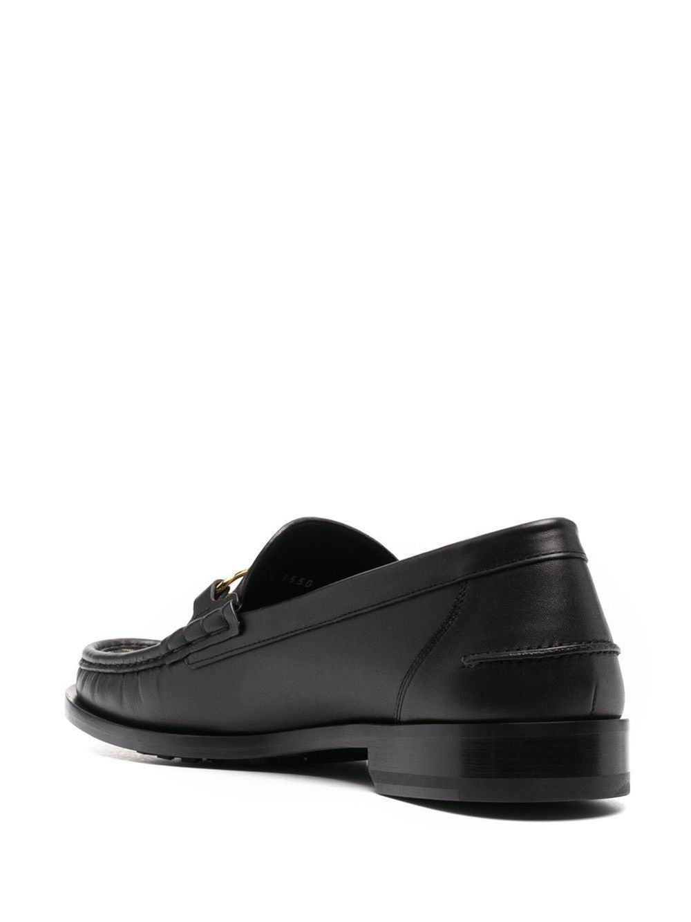 FENDI Multicolor Leather and Fabric Loafers