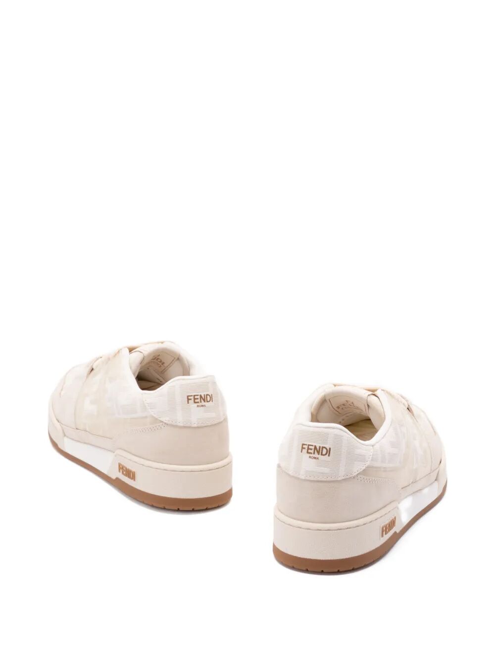FENDI Men's Cross-Textured Sneakers