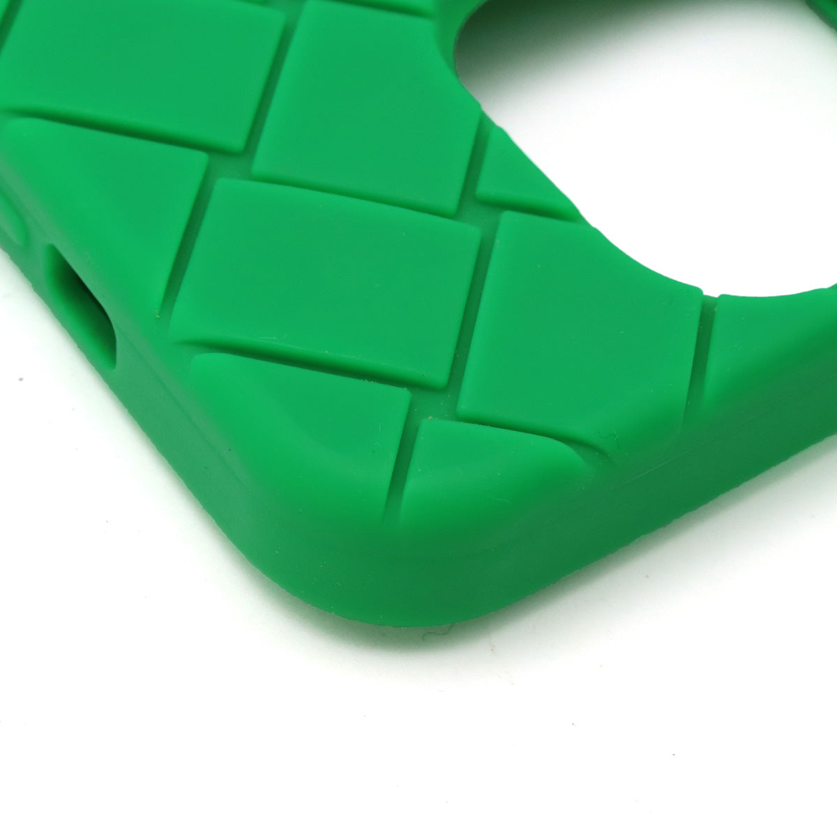 Bottega Veneta INTRECHAT iPhone 13 Pro Smartphone Case Cellular Cover Silicone Parachute Green with necklace 690824V0EY03708