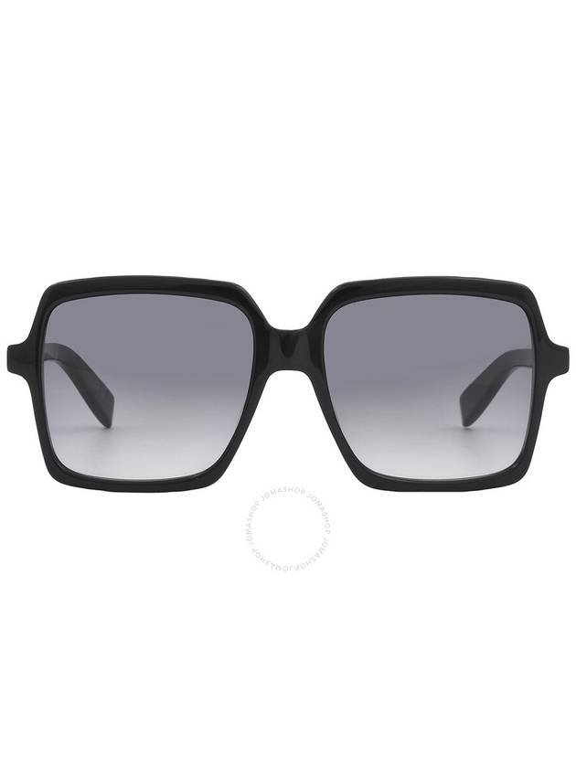Saint Laurent Saint Laurent Grey Gradient Square Ladies Sunglasses SL 174 001 56