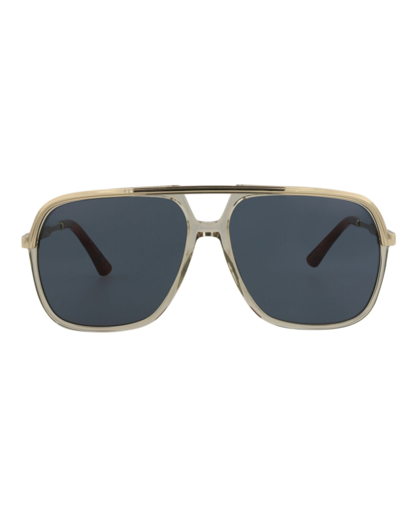 Aviator-Frame Acetate Sunglasses