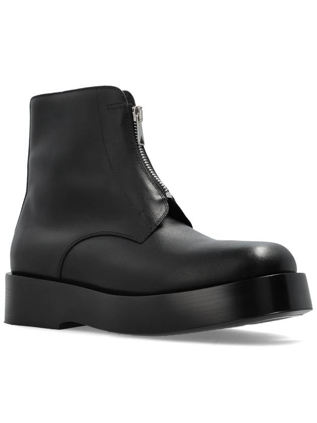 Bottega Veneta Bottega Veneta Leather Boots Torino, Men's, Black