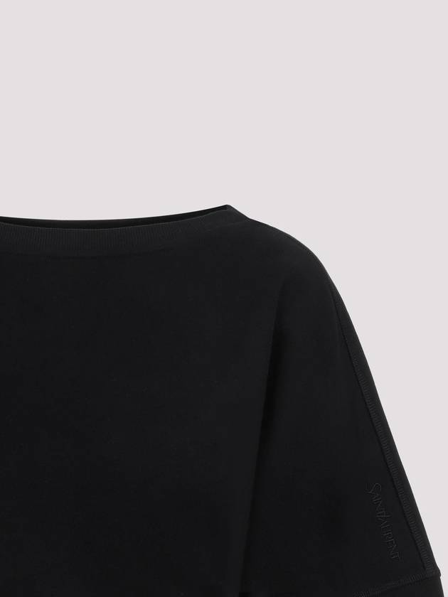 Saint Laurent Sweater 770879Y36SW1000 P24 BLACK