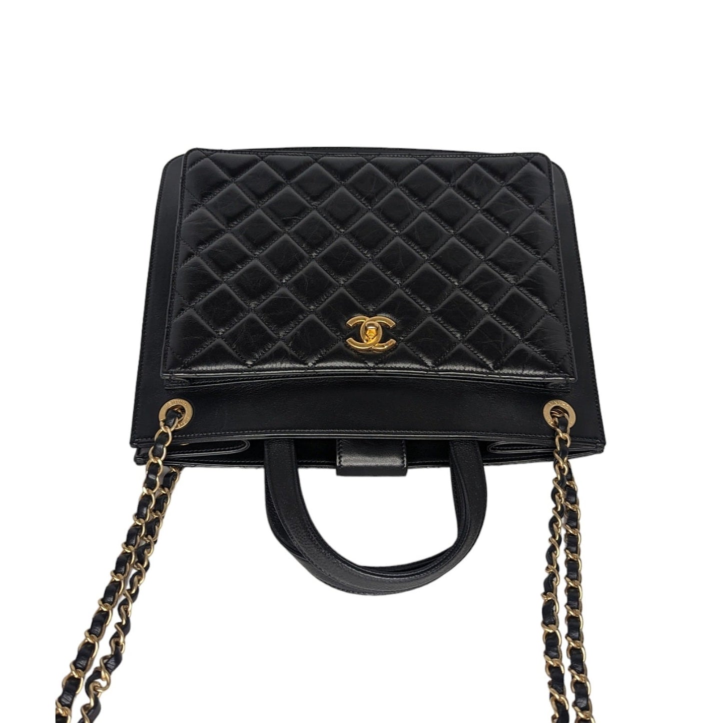 Chanel bag 2019 CC Turn Lock Shopper Tote