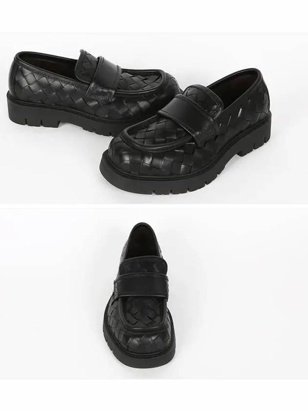 Bottega Veneta Haddock Loafers Black