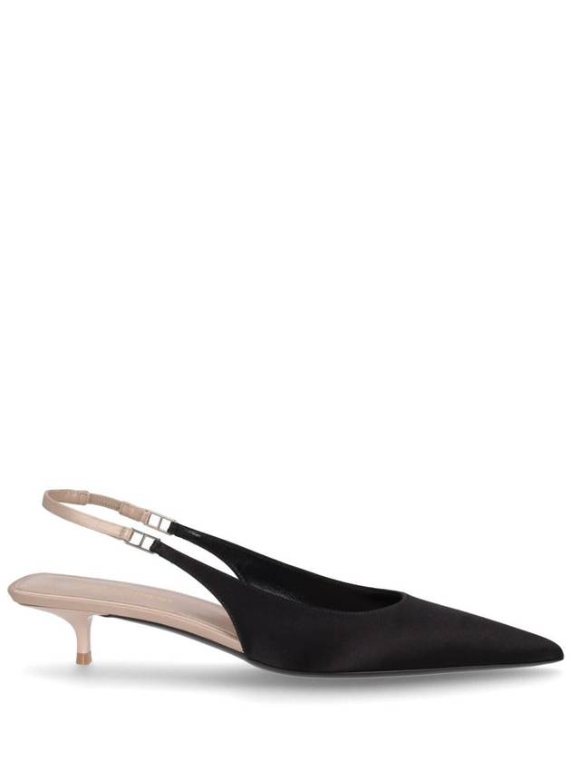 Saint Laurent Women's Cherish Sling Back Pumps Heels Black